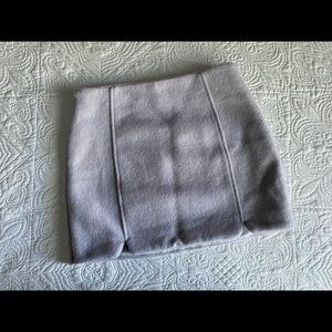 Light purple mini skirt